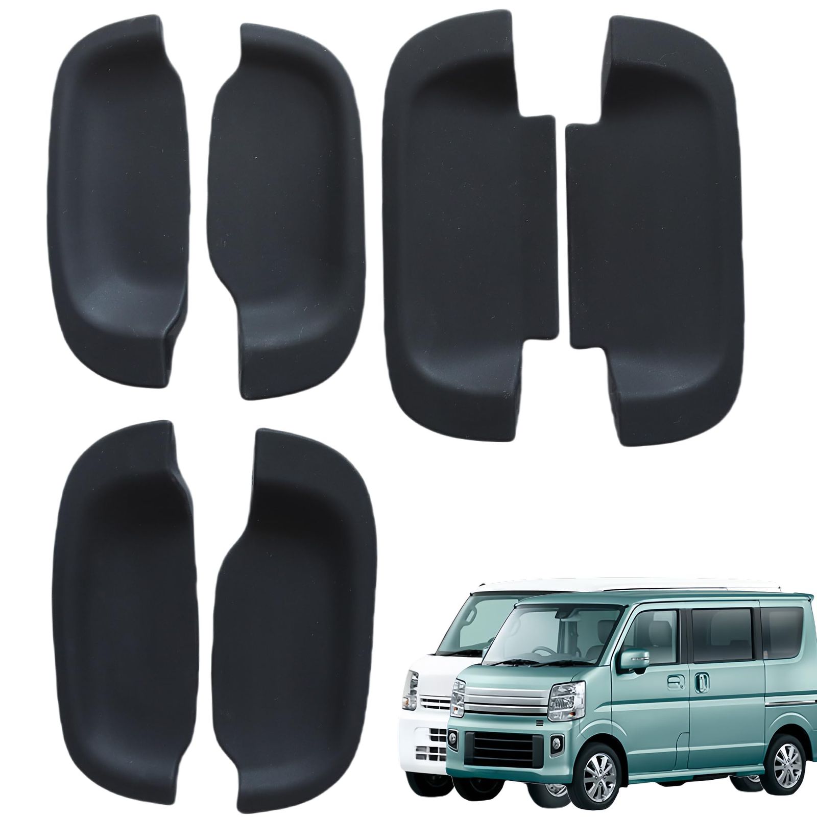 JXCARSIOJP ドアパーツ 車用室外ドアハンドル エブリィ ワゴン DA17W