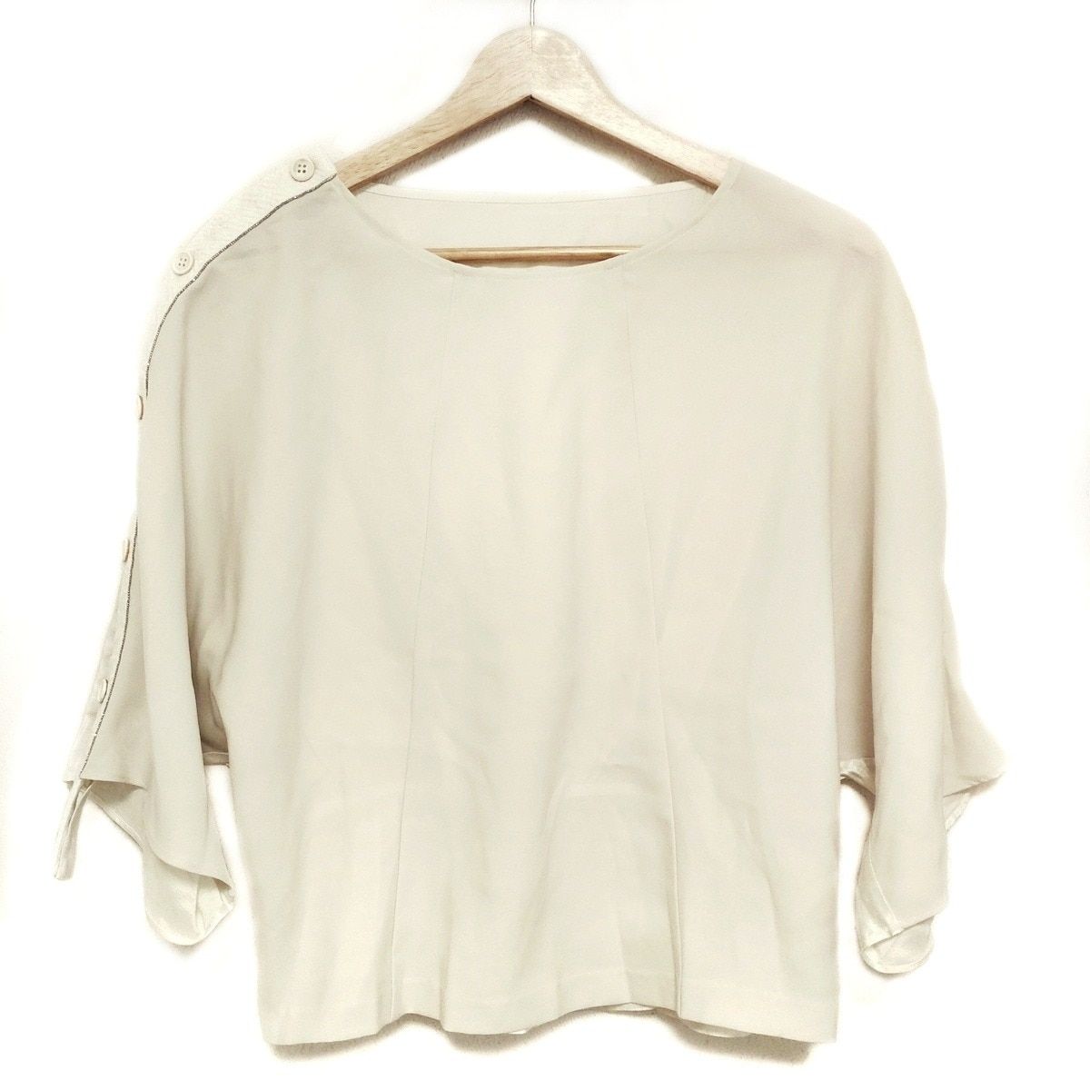 MORABITO(モラビト) 七分袖カットソー サイズ38 M レディース - ライト