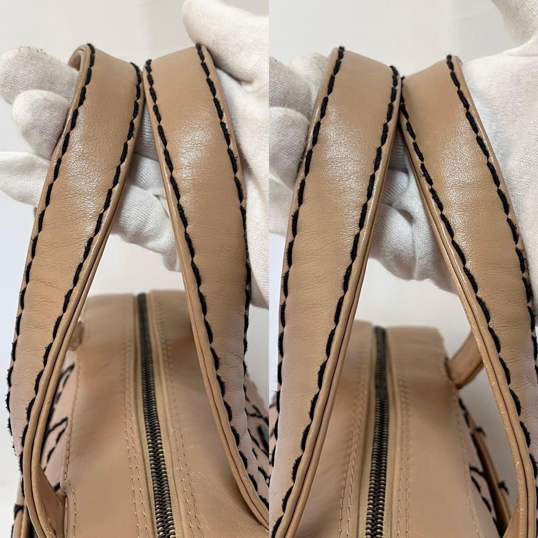 CHANEL シャネル ワイルドステッチ ハンドバッグ ミニボストンバッグ