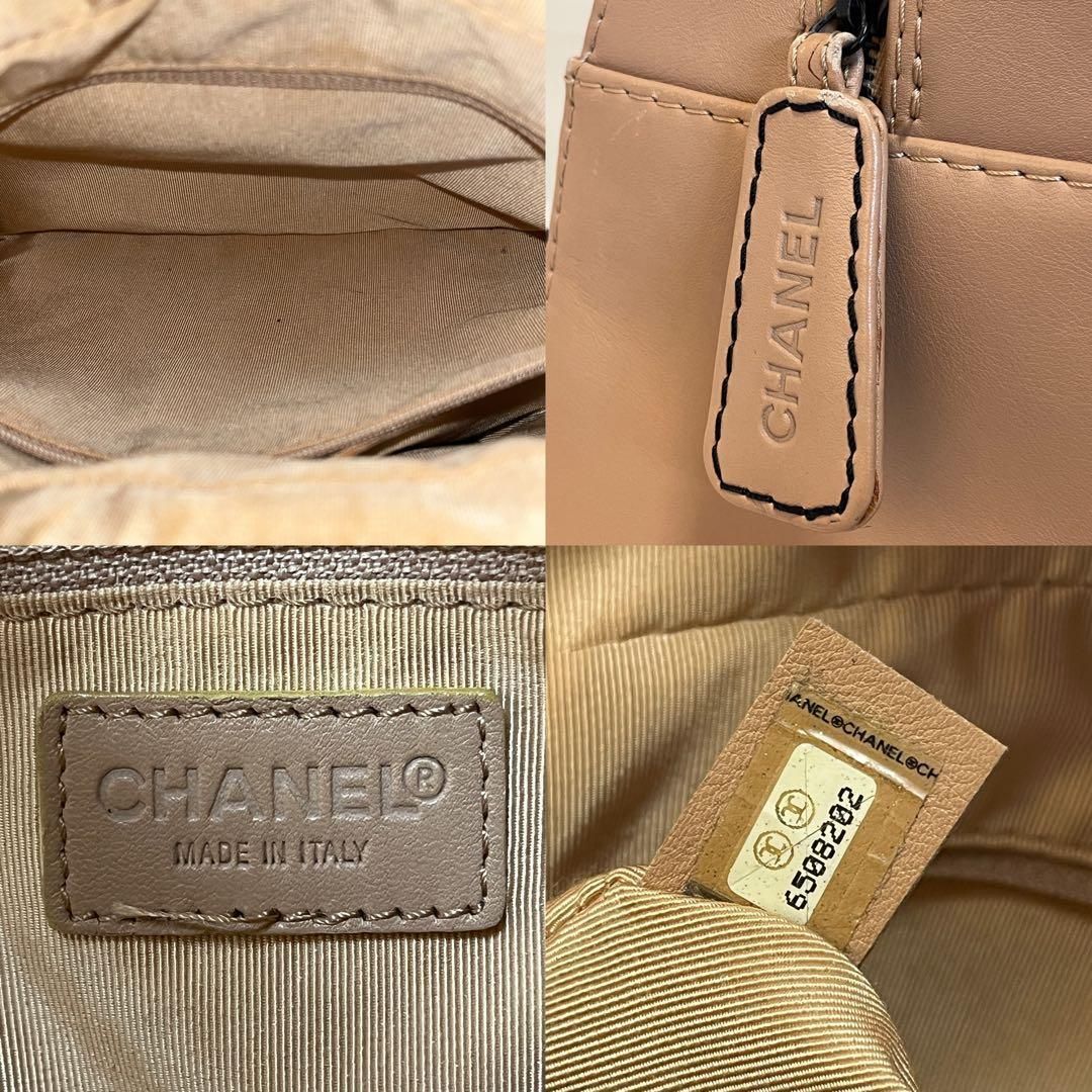 CHANEL シャネル ワイルドステッチ ハンドバッグ ミニボストンバッグ