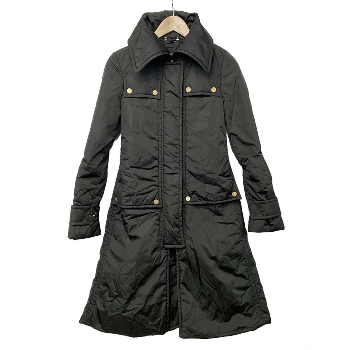 GUCCI(グッチ) コート サイズ38 S レディース - ダークグレー 長袖