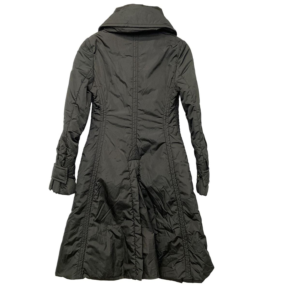 GUCCI(グッチ) コート サイズ38 S レディース - ダークグレー 長袖