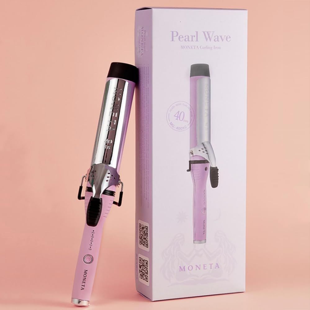 MONETA ヘアアイロン パールウェーブカールアイロン(40mm