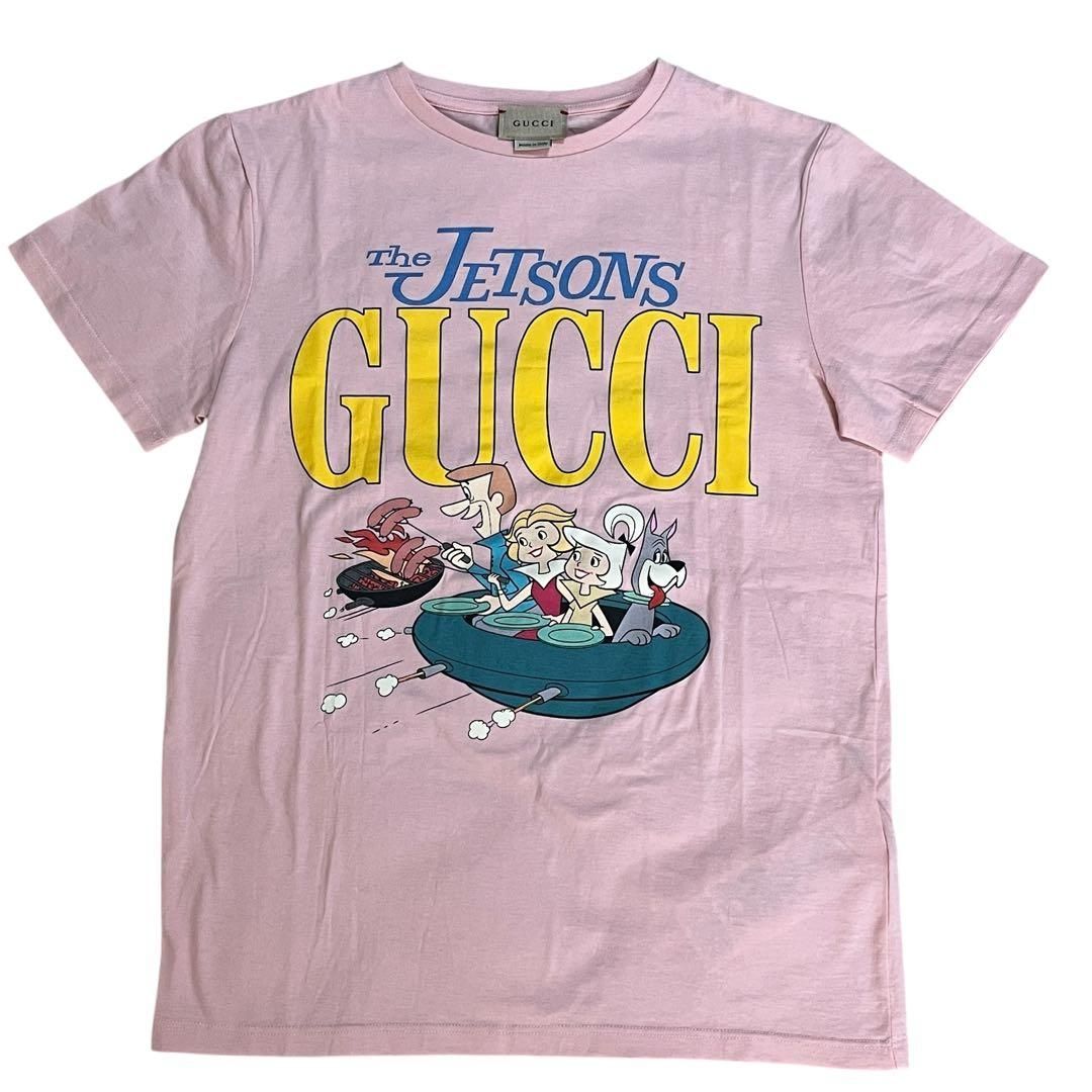 GUCCI グッチ ジェットソン キッズ Tシャツ ピンク 12 150/72 - メルカリ
