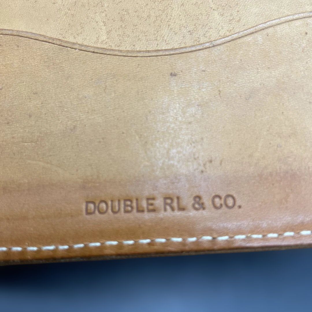 RRLダブルアールエル パスポートケース 本革レザー ブラウン Double RL