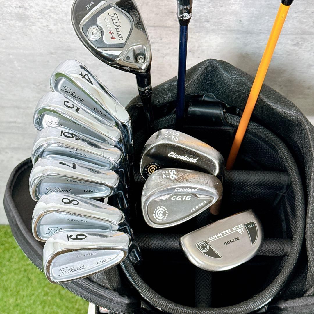 Titleist ゴルフクラブセット メンズ フルセット 12本 【K411】 - メルカリ
