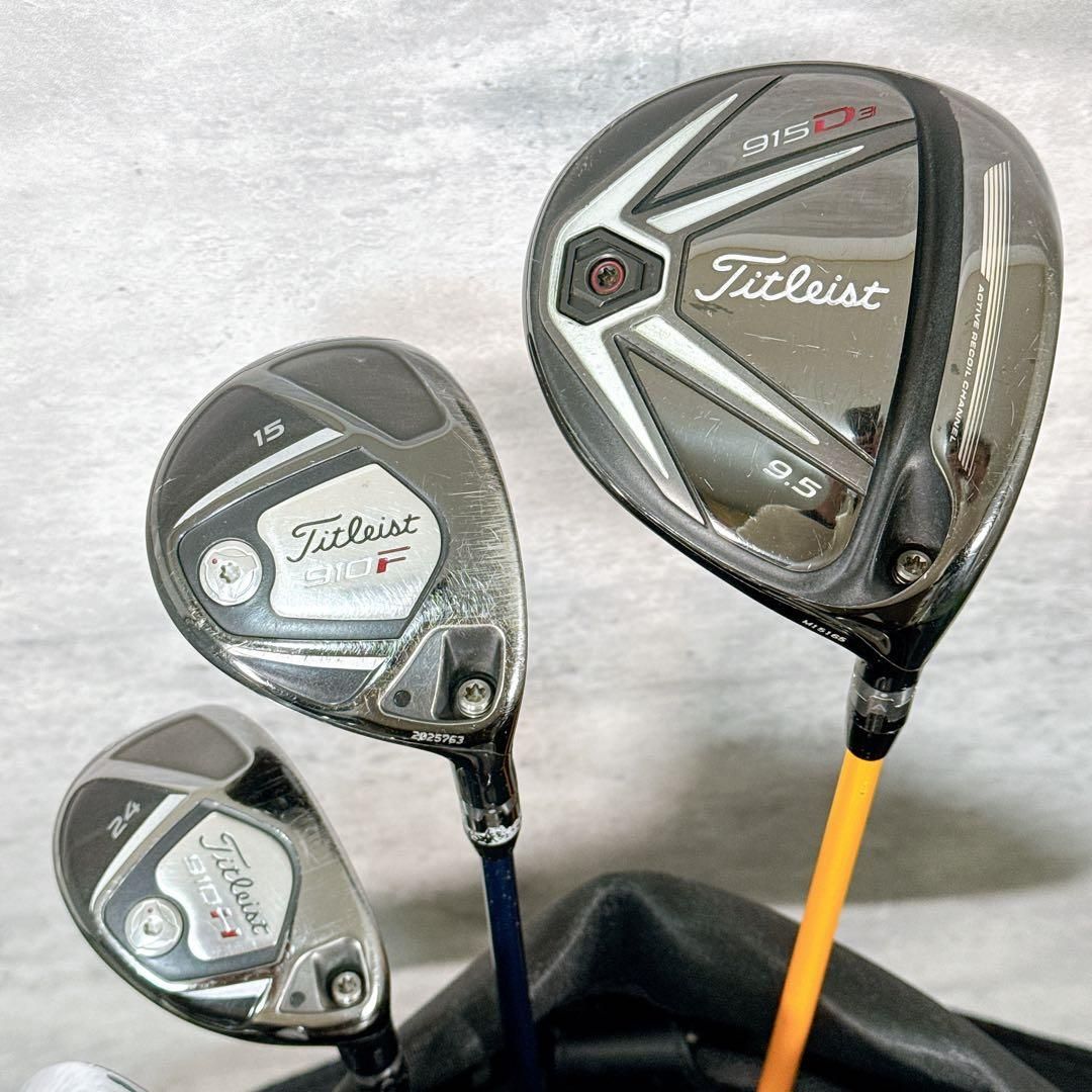 Titleist ゴルフクラブセット メンズ フルセット 12本 【K411】 - メルカリ