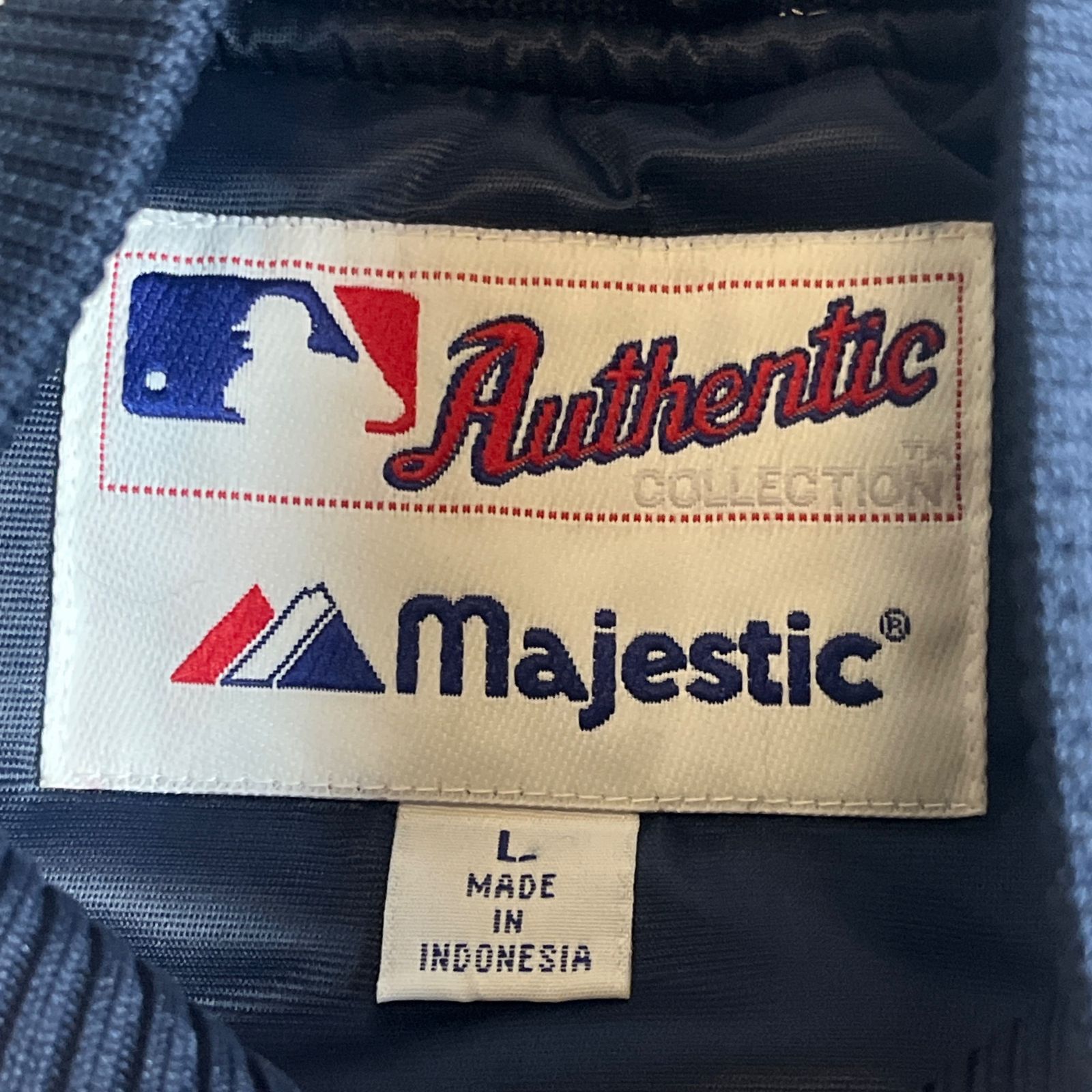 デッドストック】Majestic New York Yankees ナイロンスタジャン L