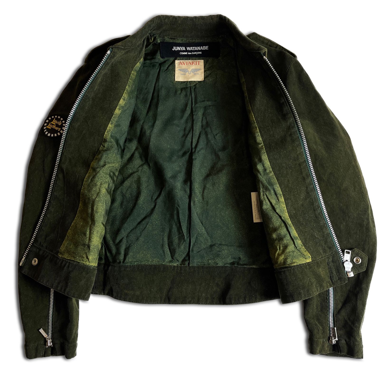 JUNYA WATANABE COMME des GARCONS × Lewis Leathers コーデュロイ 