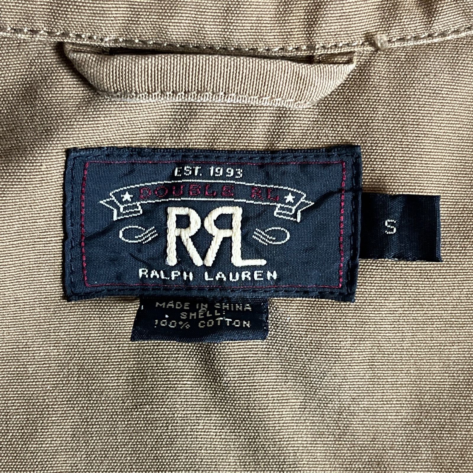 希少】RRL ダック クルーザージャケット S ブラウン ダブルアールエル