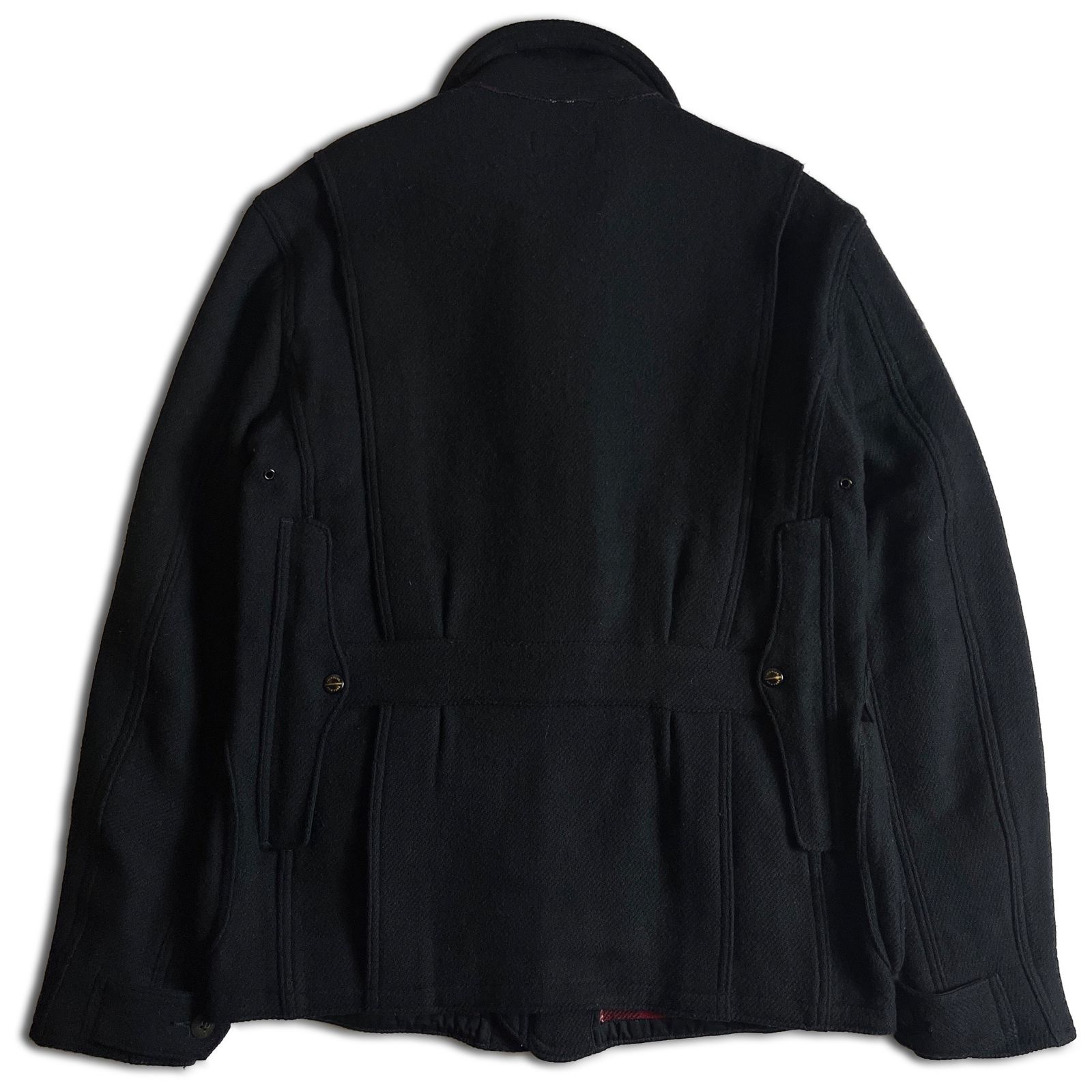 POLO RALPH LAUREN ウール ハンティングジャケット S ブラック ラルフ