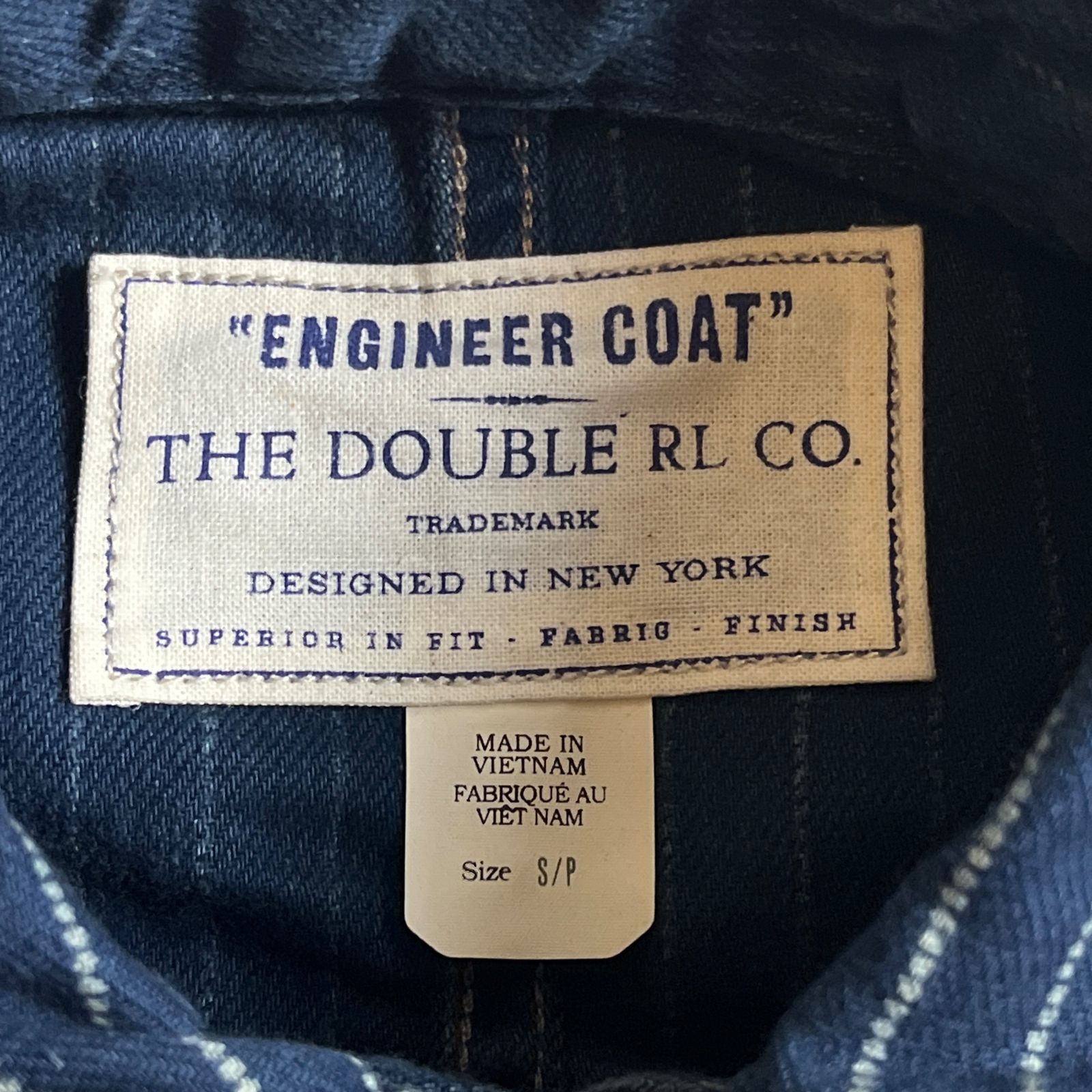 極美品】25ss RRL Wabash Engineer Coat ウォバッシュ ストライプ