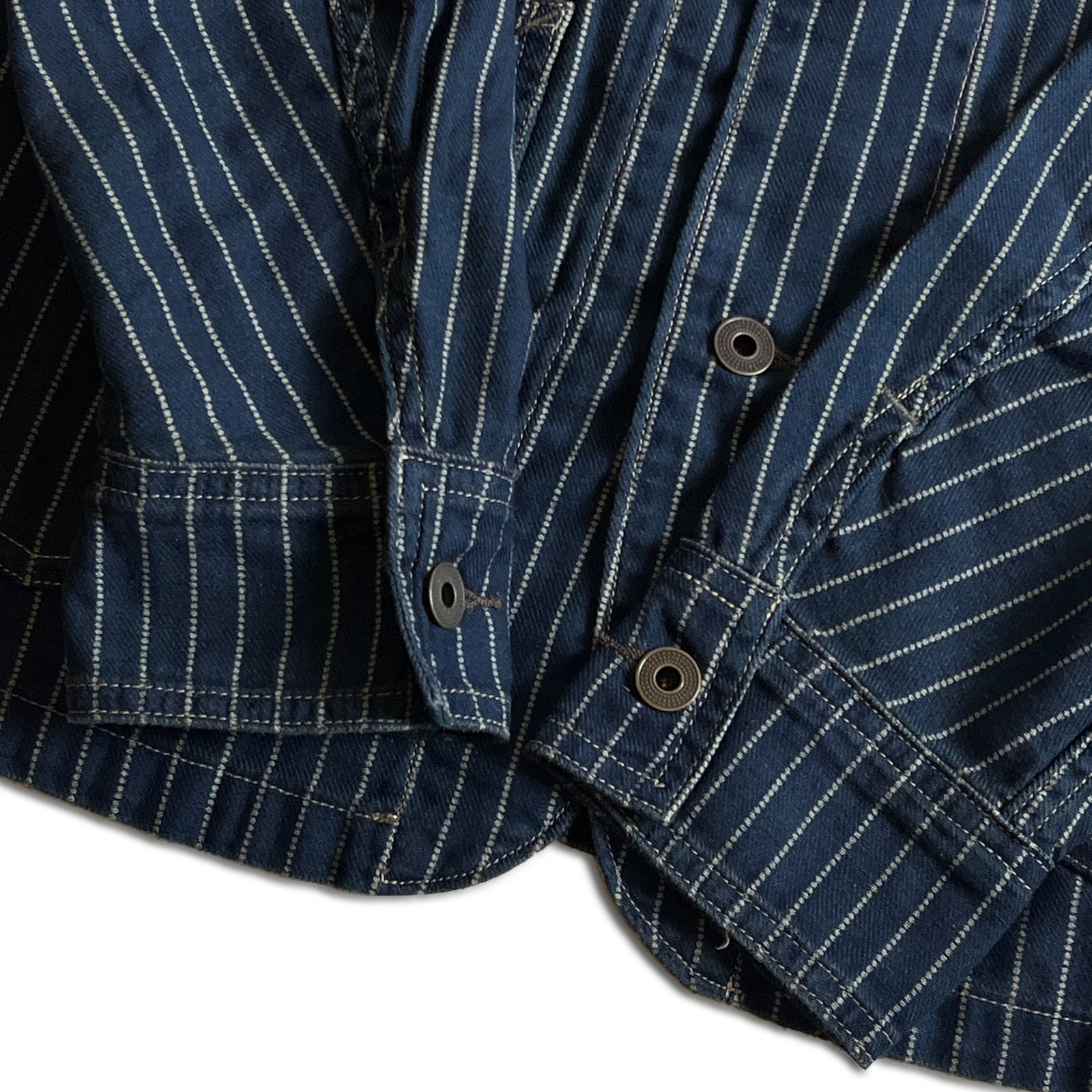 極美品】25ss RRL Wabash Engineer Coat ウォバッシュ ストライプ