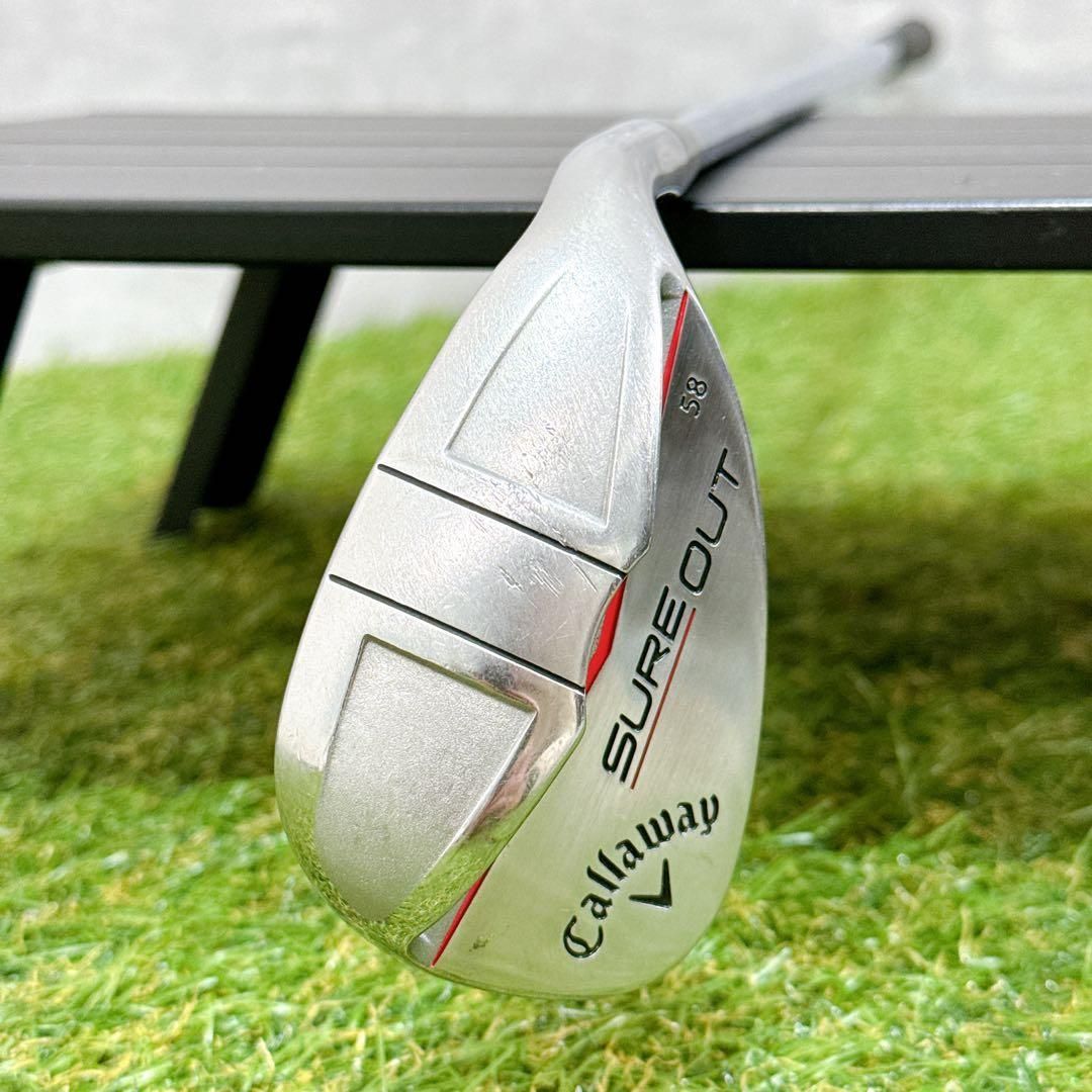 キャロウェイ SURE OUT 58度 ウェッジ フレックスS 【K413】 - メルカリ