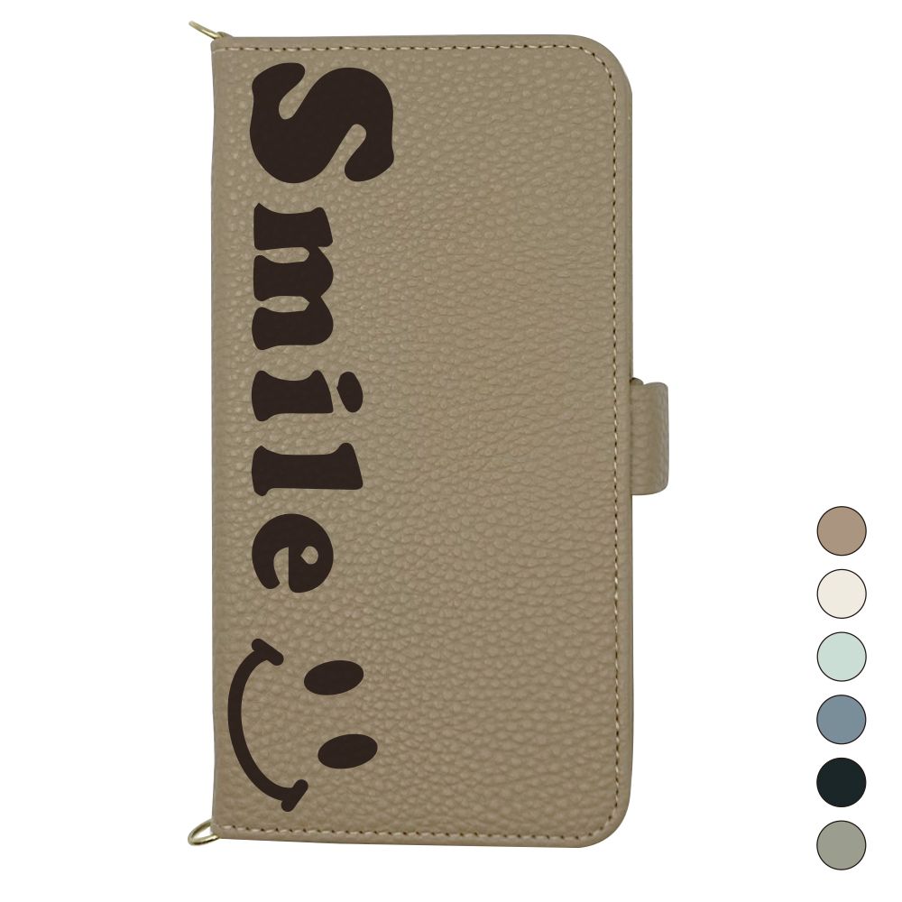 DIGNO BX2 A101KC ケース 手帳型 にこ ストラップ付 ショルダー タイプ