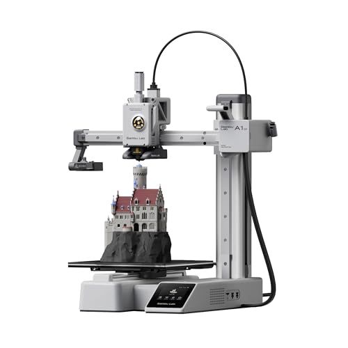 Bambu Lab A1 mini 3D プリンター、組立簡単、500mm/s 高速高精度、全