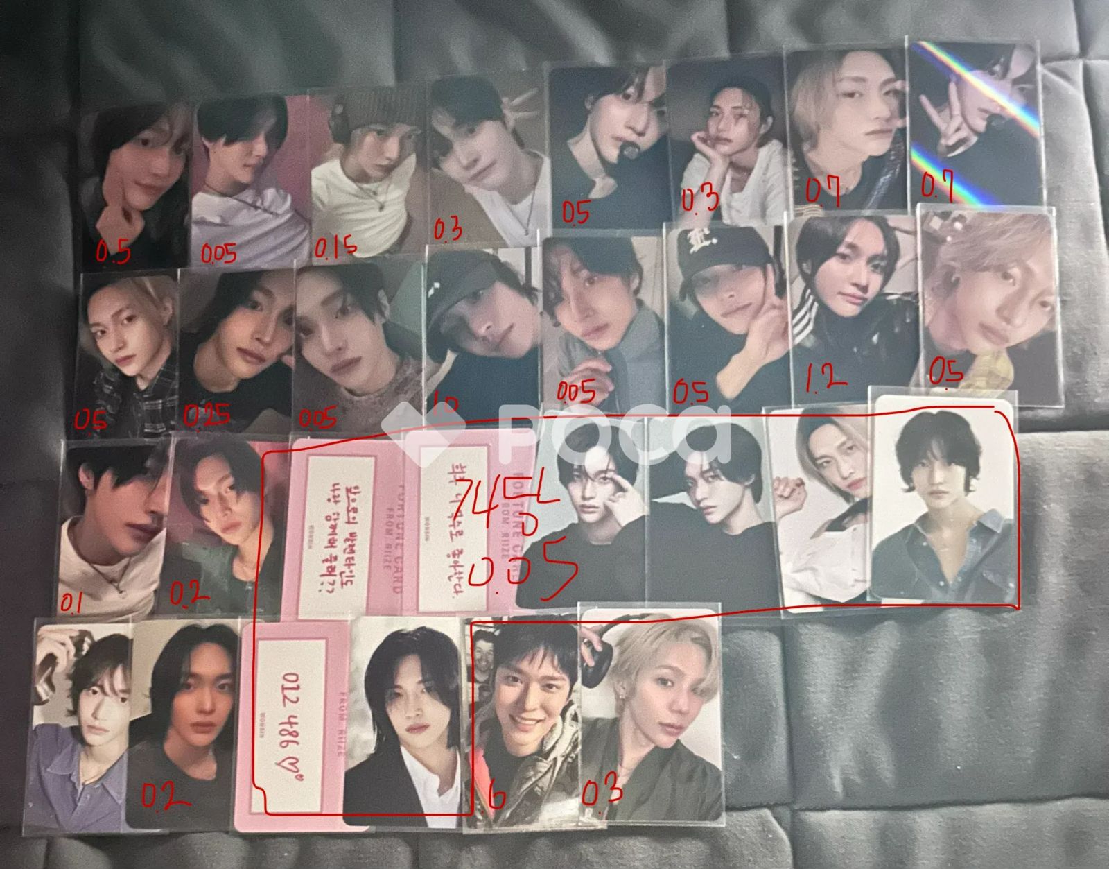 RIIZE FAME UNBOXING EVENT ウォンビン トレカ RIIZE ウォンビン Fame