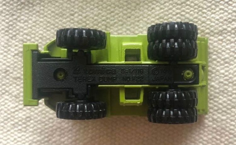 トミカ テレックス 33-07 ダンプ 青箱 外国車シリーズ F22 日本製