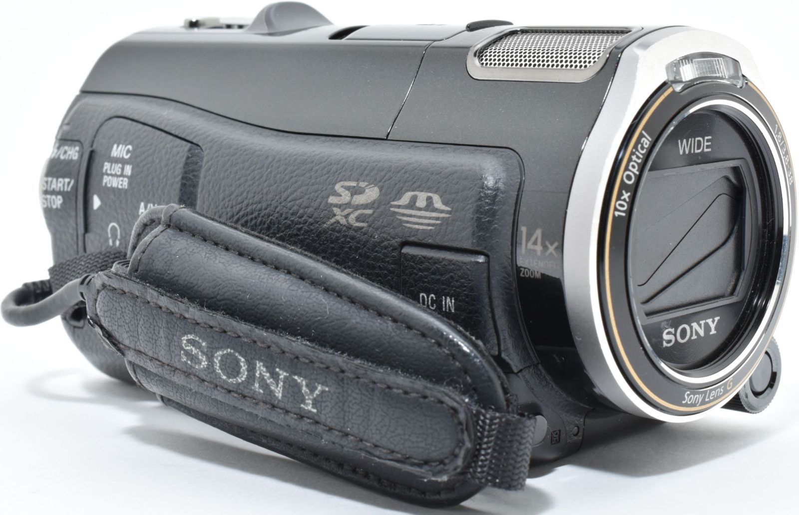 ビデオカメラ ソニー SONY HDR-CX560V ブラック 中古 新品SDカード