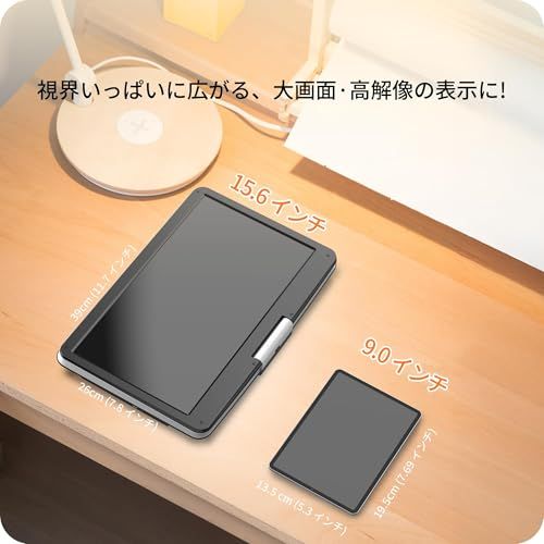 新機種?15.6インチHD大画面】Surfola ポータブルDVDプレーヤー 17.9型