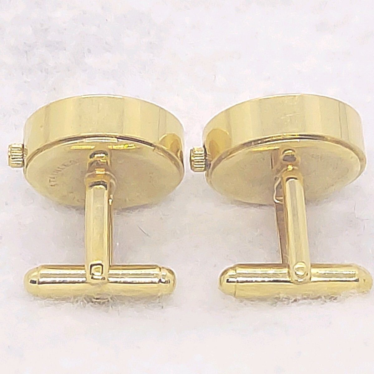 タテオシアン TATEOSSIAN 時計型カフス ゴールドカラー カフリンクス
