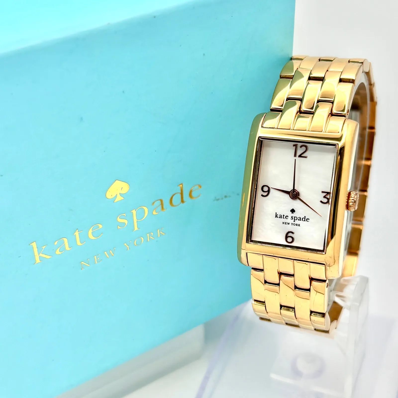 箱付/新品電池】kate spade ケイトスペード レディース 腕時計 シェル