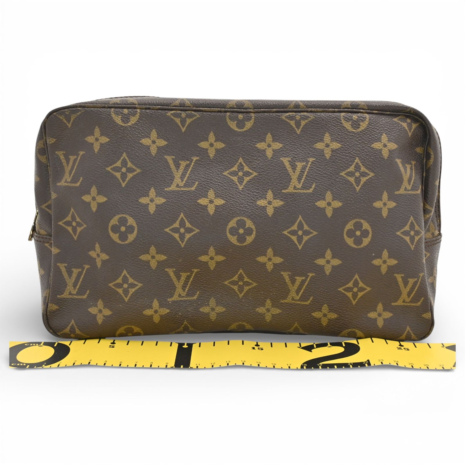 ルイヴィトン モノグラム トゥルーストワレット28 ポーチ Bランク