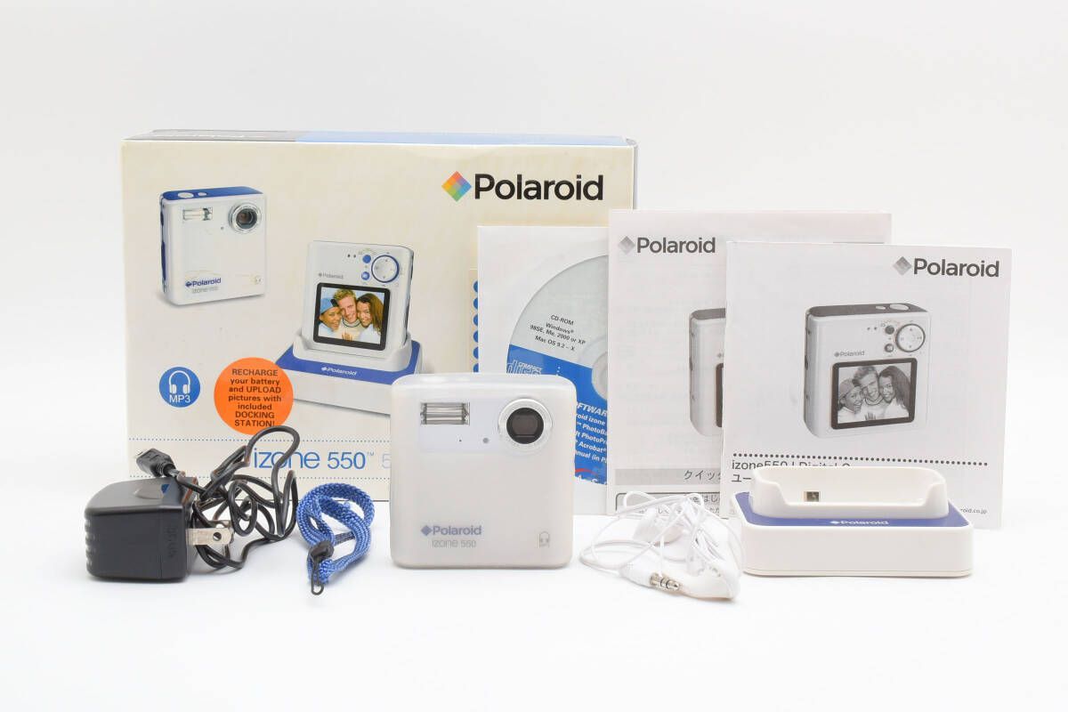 ☆希少☆Polaroid ポラロイド izone 550 コンパクトデジタルカメ ☆元