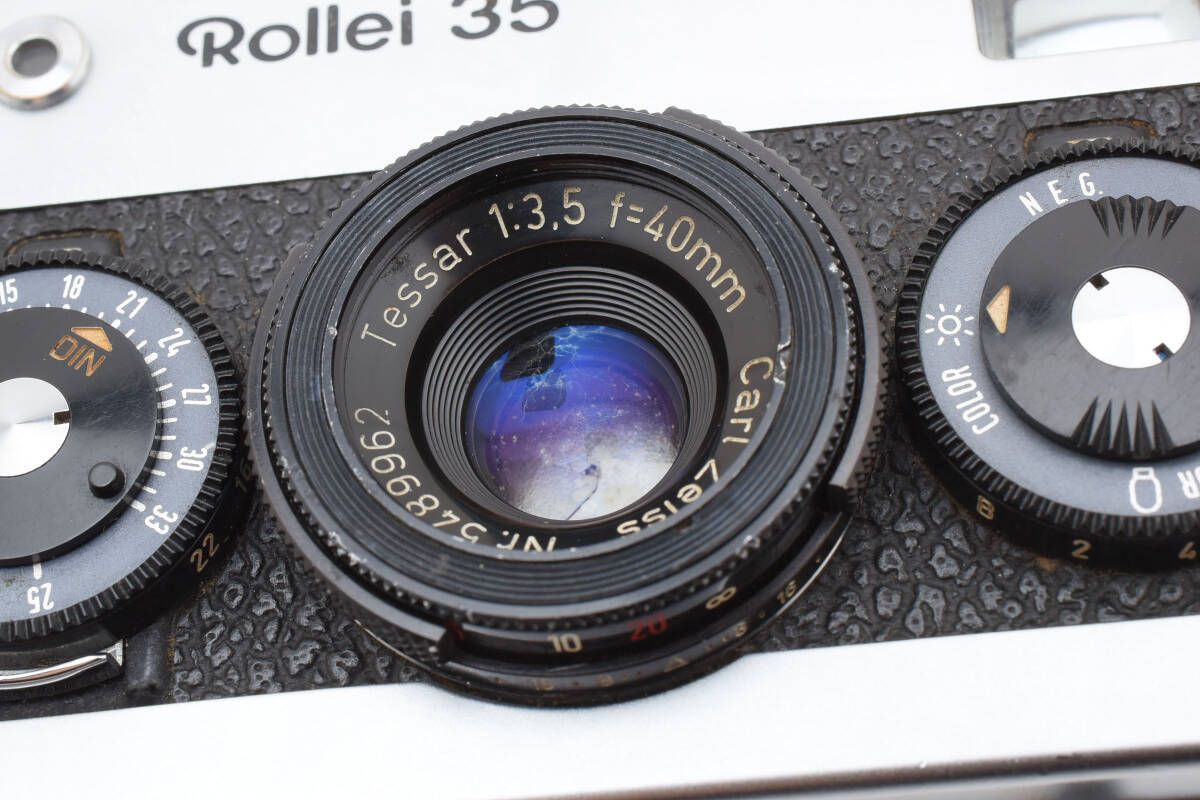☆美品☆ローライ Rollei 35 シルバー Tessar 40mm F3.5 #4139W01881