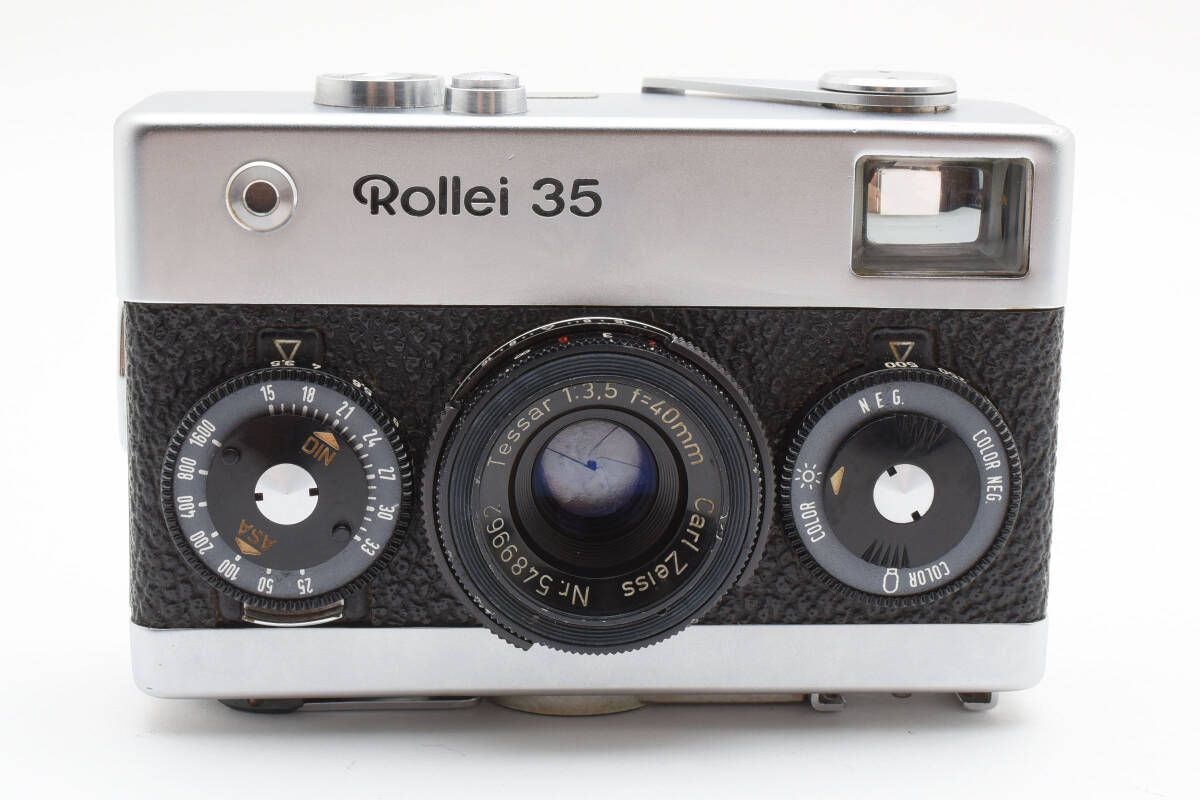☆美品☆ローライ Rollei 35 シルバー Tessar 40mm F3.5 #4139W01881