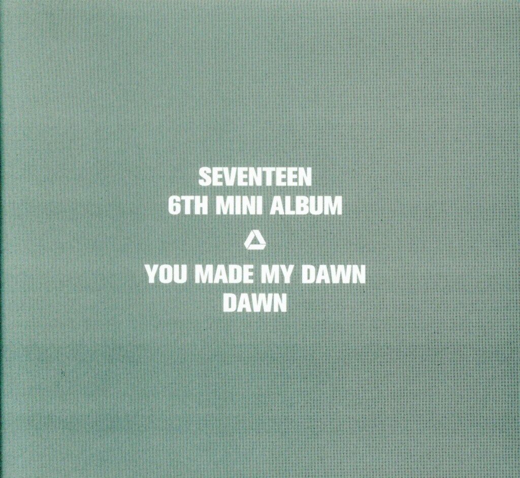 SEVENTEEN YOU MADE MY DAWN DINO ビハインドシーンカード モノクロ