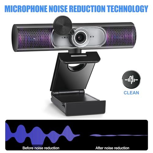 送料無料】ウェブカメラ（マイク・スピーカー内蔵）｜1080P