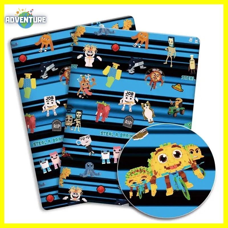 ロブロックス ブレインロットを盗む生地B ハンドメイド手芸 ハギレ