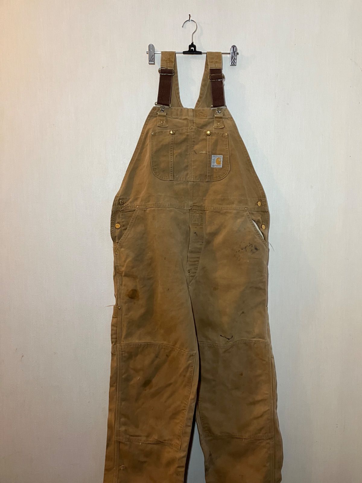 カーハート オーバーオール ダック地 ダブルニー ペインター - メルカリ
