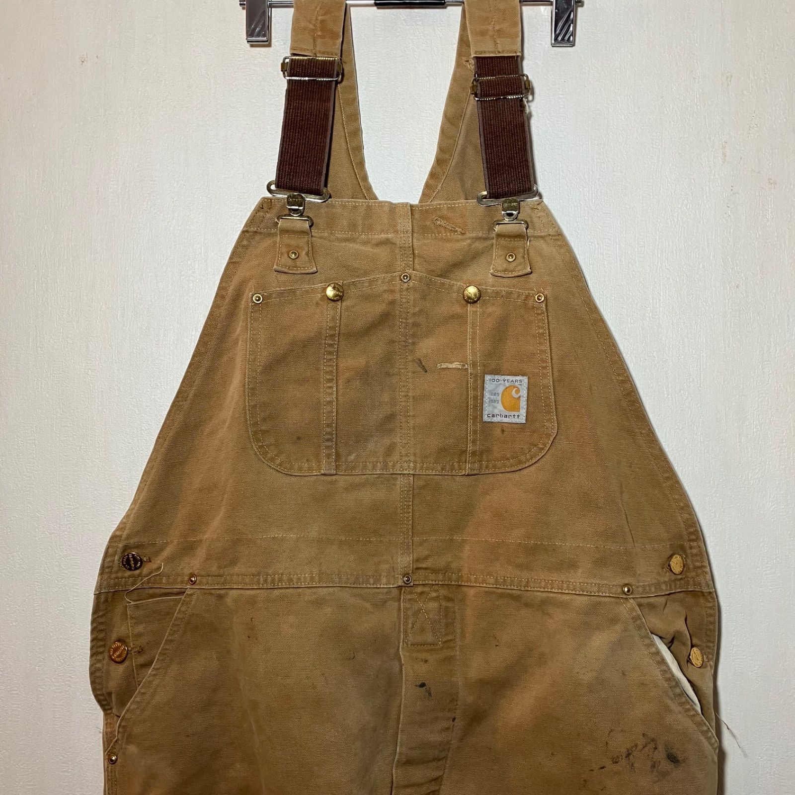 カーハート オーバーオール ダック地 ダブルニー ペインター - メルカリ