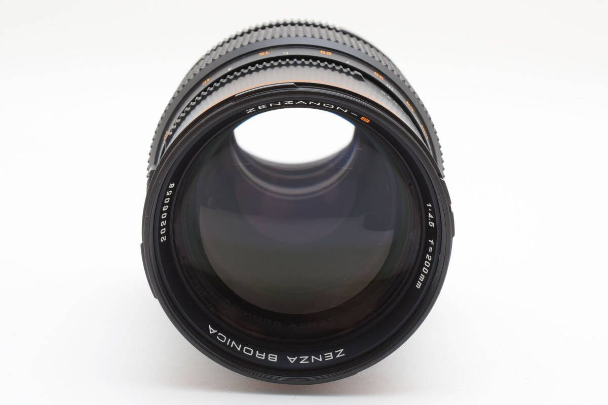 ☆良品☆ゼンザブロニカ Zenza Bronica ZENZANON-S 200mm F4.5