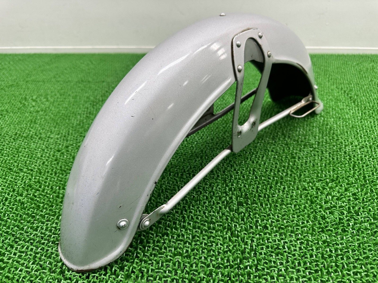 ドリーム　50 アルミ　フェンダー ホンダ純正オプションドリーム50アルミフェンダー 箱付き リア