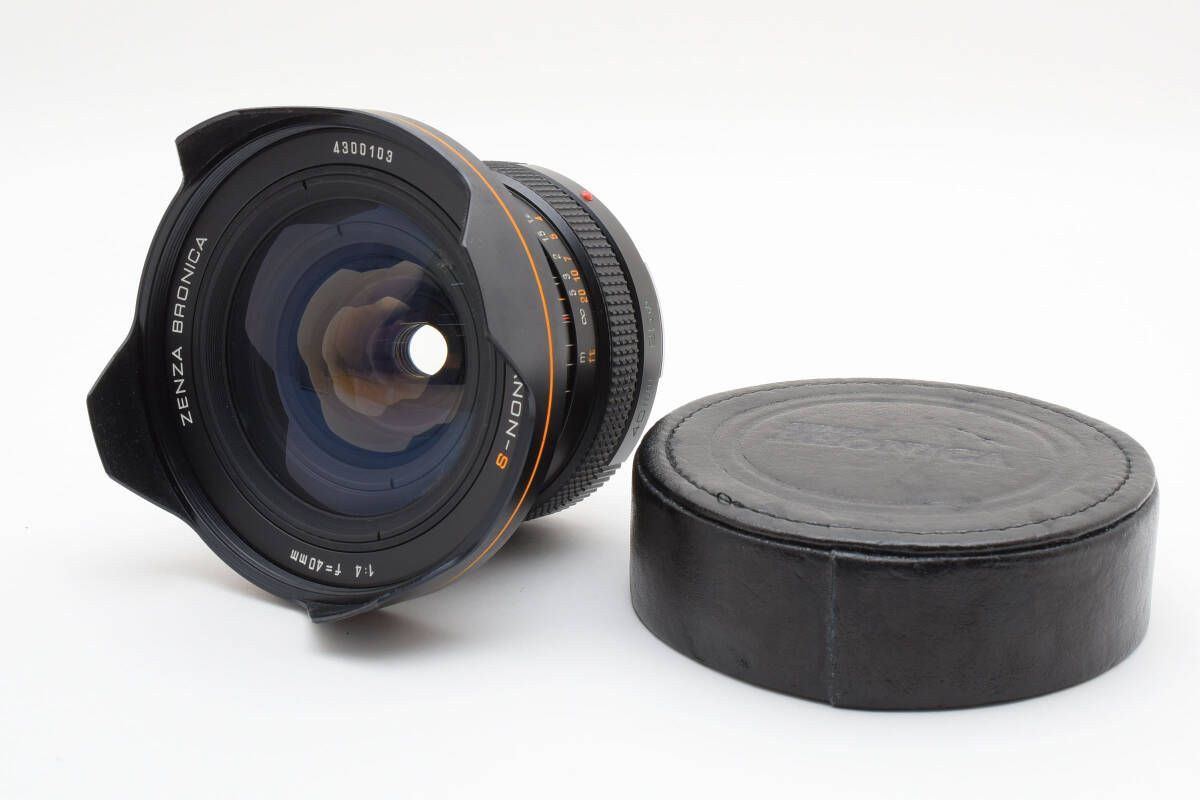 ☆希少☆ゼンザブロニカ ZENZA BRONICA ZENZANON-S 40mm F4 ☆レンズ