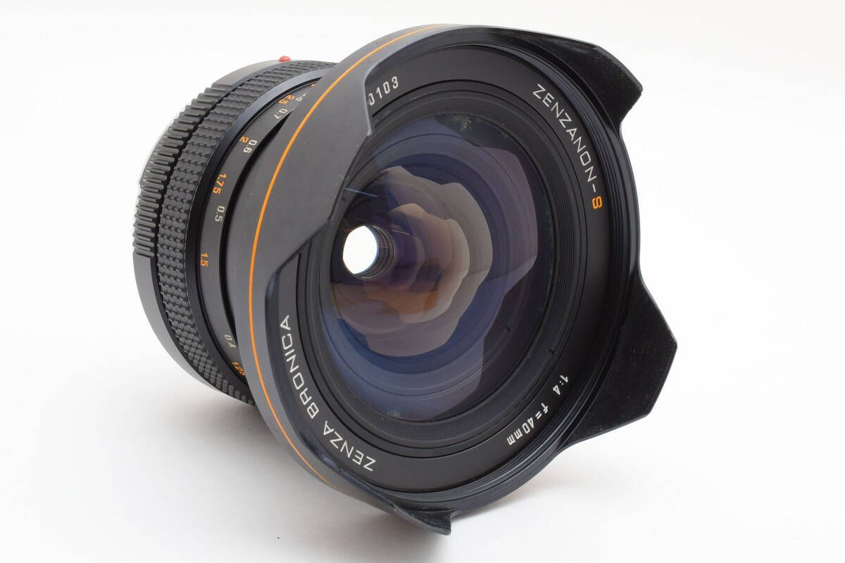 ☆希少☆ゼンザブロニカ ZENZA BRONICA ZENZANON-S 40mm F4 ☆レンズ