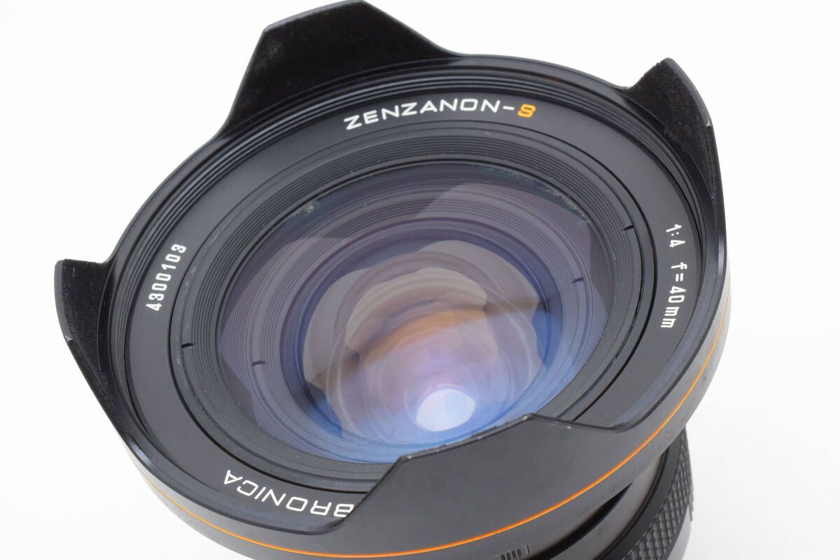 ☆希少☆ゼンザブロニカ ZENZA BRONICA ZENZANON-S 40mm F4 ☆レンズ