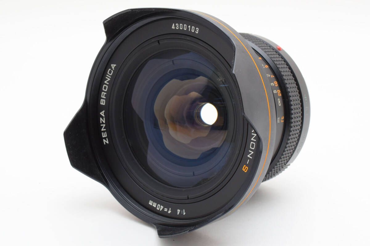 ☆希少☆ゼンザブロニカ ZENZA BRONICA ZENZANON-S 40mm F4 ☆レンズ