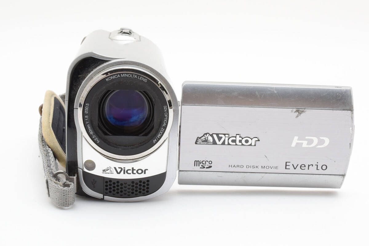 ☆訳あり大特価☆Victor ビクター GZ-MG330-S ビデオカメラ #4162W018