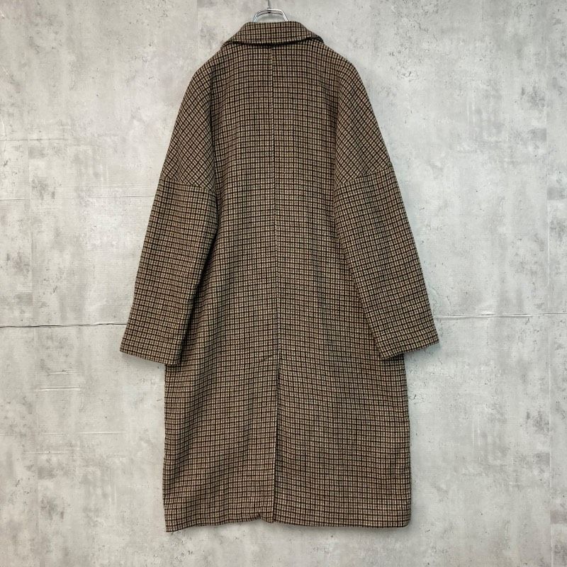 ZARA ザラ チェスターコート ロングコート チェック柄 ガンクラブ