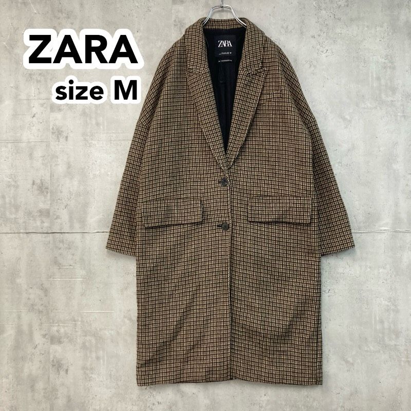 ♦️希少♦️ZARA チェスターコート ロング ストリート系 韓国系 2.6万
