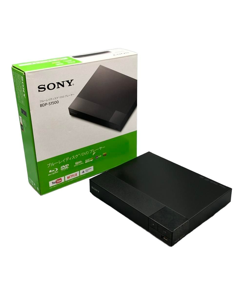 ソニー DVDプレーヤー ブルーレイディスク BDP-S1500 SONY - メルカリ