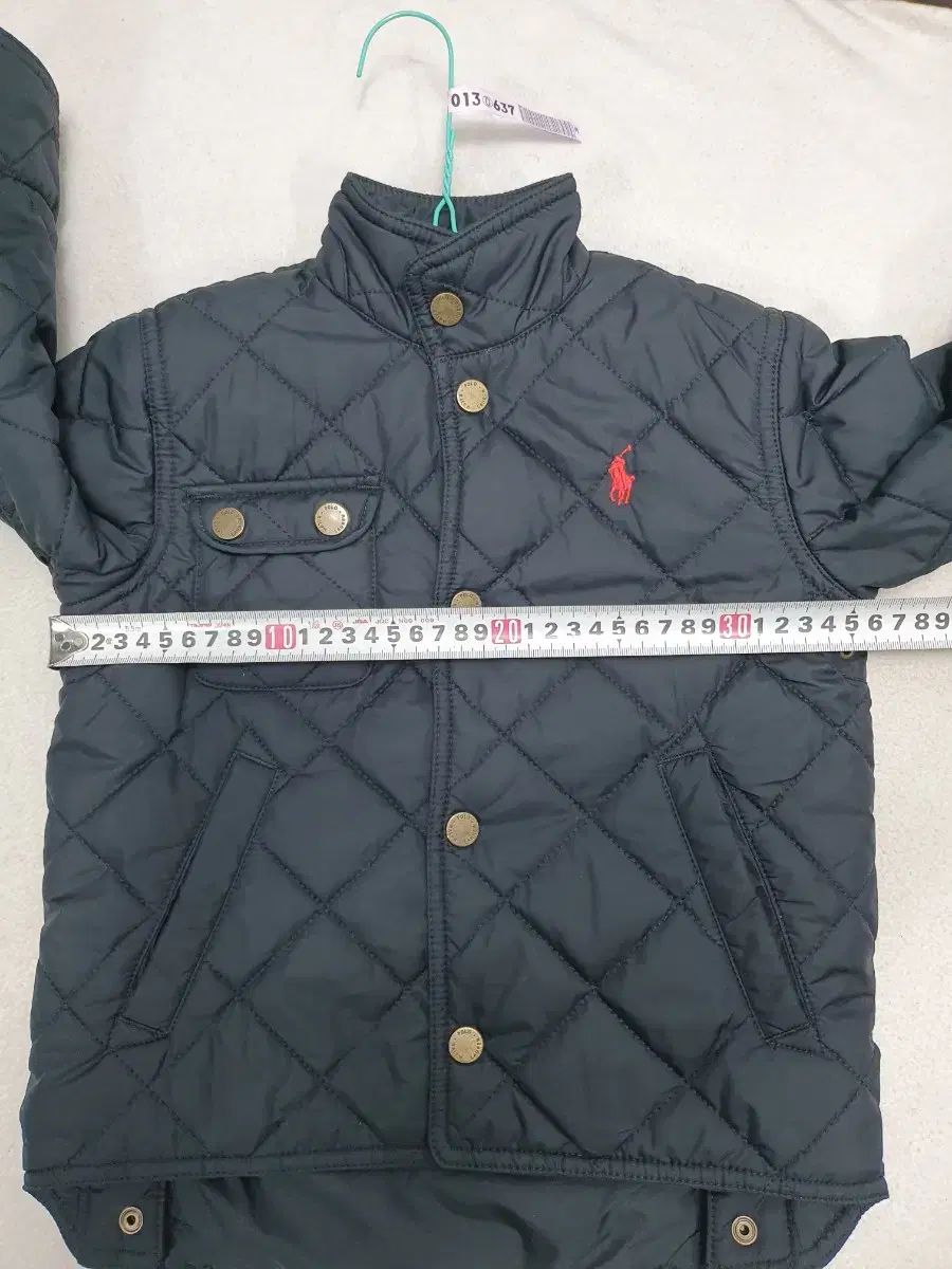 ポロラルフローレン キッズ キルティング ジャケット ネイビー 3T