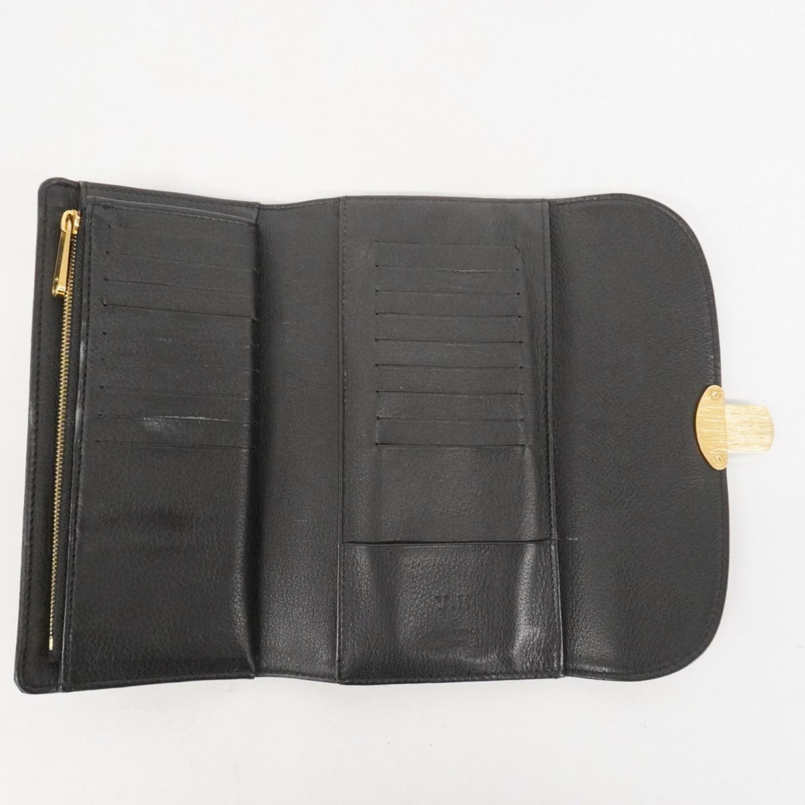 ルイ・ヴィトン(Louis Vuitton) ルイ・ヴィトン 三つ折り長財布 マヒナ