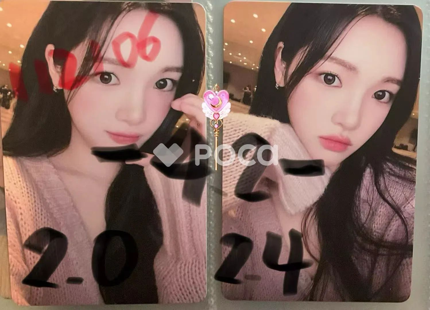 hearts2hearts the chase kms サイン会　トレカ　ユハ Hearts2Hearts ユハ The Chase KMS - メルカリ