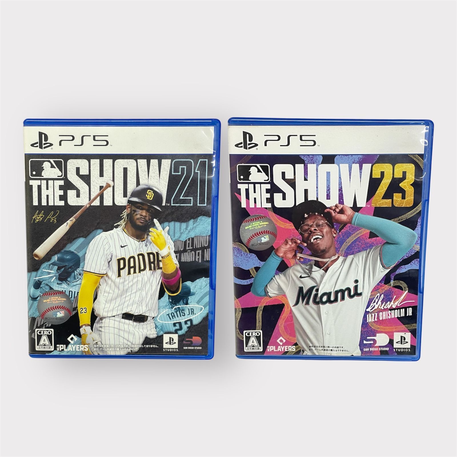 ゲーム】PS5 ソフト2本まとめ売り THE SHOW 21 MLB / THE SHOW 23 MLB 