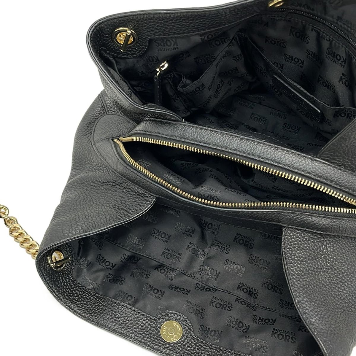MICHAEL KORS(マイケルコース) ショルダーバッグ - 35H7GTTL3L 黒 